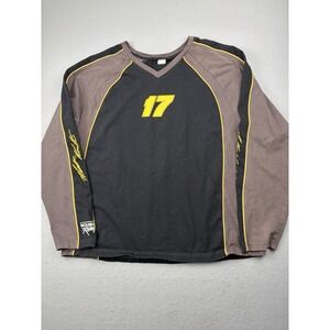 Vintage Y2K Matt Kenseth #17 Team Caliber Roush Racing NASCAR Shirt Large